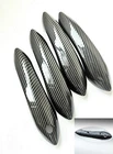 Gloss Carbon Fiber Print Door Handle Cover Trim Fits 12-19 F06 F12 F13 M6 650i