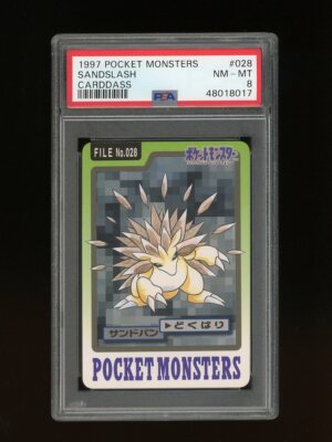 Pokemon PSA 8 NM-MINT Sandslash 1997 Bandai Carddass