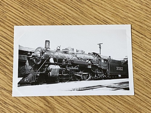Santa Fe Railway Steam Engine Locomotive 3512 Vintage Photo ATSF | eBay