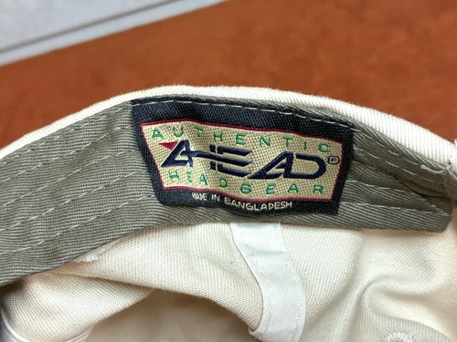 AHEAD Hat Cap ~ 2003 U.S. OPEN ~ Olympia Fields ~ Nasdaq ~ Adjustable Strapback