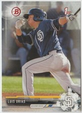2017 Bowman Prospects #BP107 Luis Urias 1st - San Diego Padres