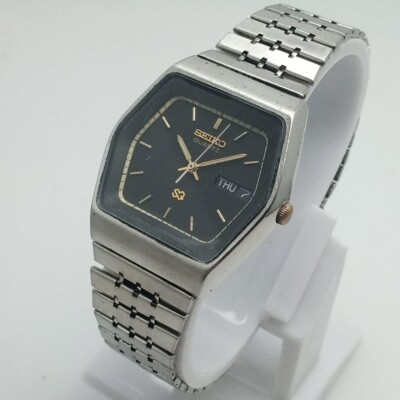 Seiko Quartz 8223-5040 Day/Date Vintage Men's Watch | eBay