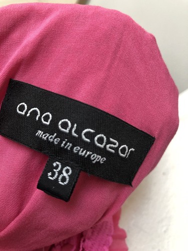 Traum Kleid Ana Alcazar Gr. 38 Pink Häckelspitze Spitze - Bild 6 von 6