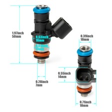 MOTOKU Fuel Injector Compatible With Polaris RZR, Ranger, Sportsman & ACE Models (570, 900, 1000)