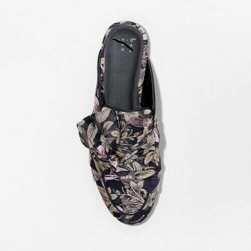 Mules Femme A New Day – Holland Jacquard Knotted, Multicolores, Pointure US 6.5