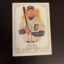 2012 Topps Allen & Ginter Jhonny Peralta #307 Detroit Tigers