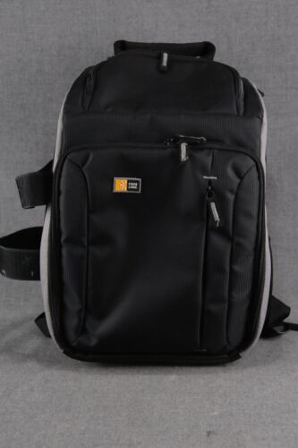 Case Logic Camera Backpack for DSLR TBC307 Padded Black Gray 14 X 10 X 6 - Picture 2 of 10