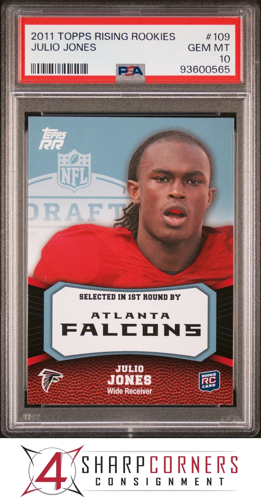 Julio Jones Topps Rising Rookies #109 Base
