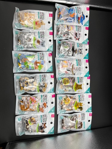 Daiso Petit Block Animal Blocks Complete SET 13 JAPAN JP New - Picture 40 of 40