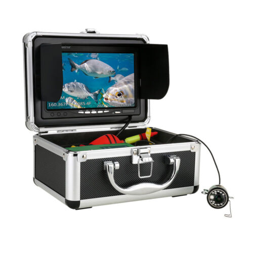 AdaLov 20M Portable Fish Finder Fishing Camera with Depth Temperature Display