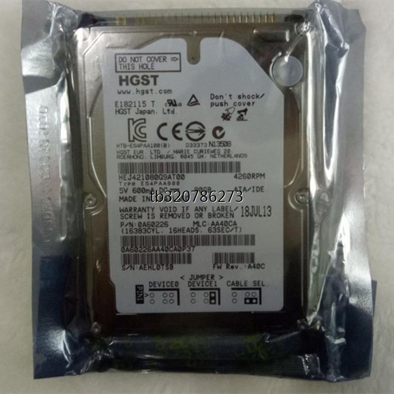 H.G.S.T HEJ421080G9AT00 80GB IDE PATA 4260RPM 2.5IDE Car H.G.S.T HEJ421080G9AT00 80GB IDE PATA 4260RPM 2.5IDE Car