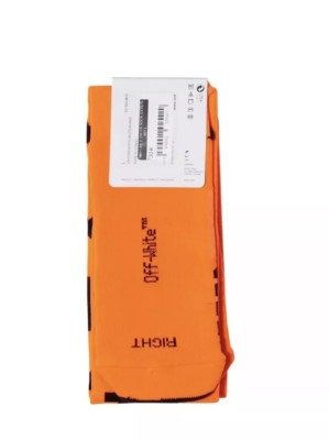 Nike x Off-White Soccer Football FW Total Orange Socks Lab Small S
