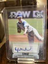2020 Leaf Draft AUTO Dylan MacLean