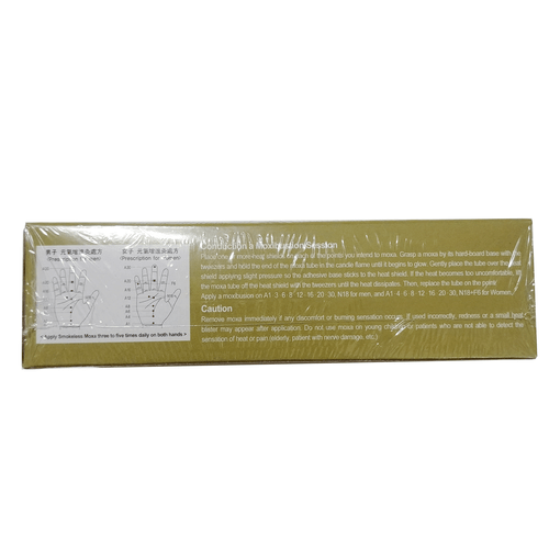 150 pcs Koryo Korean Hand Therapy Acupuncture KHT Smokeless Moxa long sticks - Picture 2 of 2
