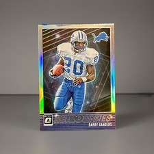 2021 Optic Football Barry Sanders Retro Series Hollo #RS-BS 