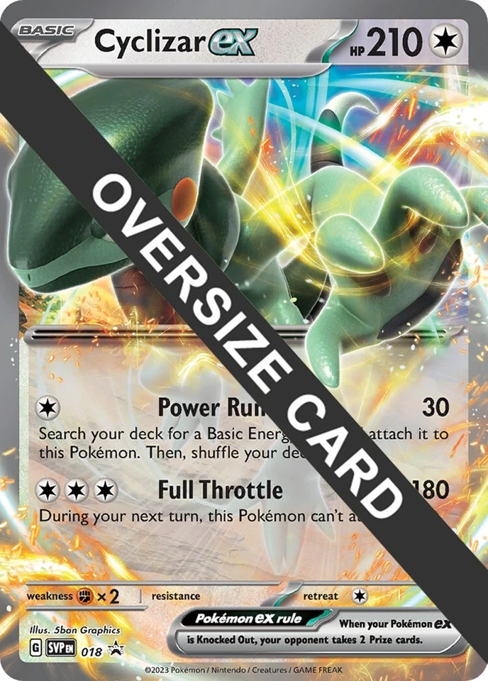 Cyclizar Ex 018 Jumbo Cards