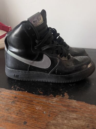 Nike Air Force 1 High '07 LV8 Black Purple Iridescent 2016 Mens Size 11