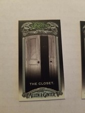 2020 Allen & Ginter Mini Where Monsters Live Insert The Closet #3 FREE SHIPPING