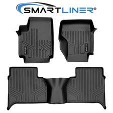 SMARTLINER Custom Fit Floor Mats 2 Row Liner Set OEM 2011-2014 Volkswagen Amarok
