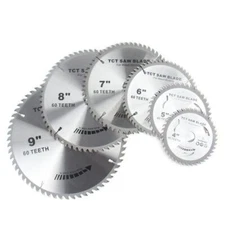 4''-9'' Circular Saw Blade Carbide Tipped Fast Cut TCT Blade Wood Cutting 30-60T