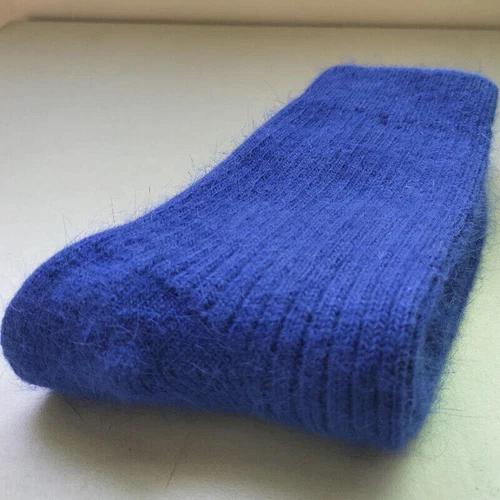 New Women Pure Wool Cashmere Socks Thermal Thick Boot Multicolor Winter - Picture 20 of 36