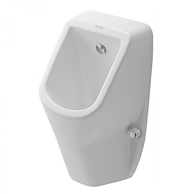 Urinal DURAVIT D-Code Rimless Spültechnologie/Zulauf von hinten by Sieger Design
