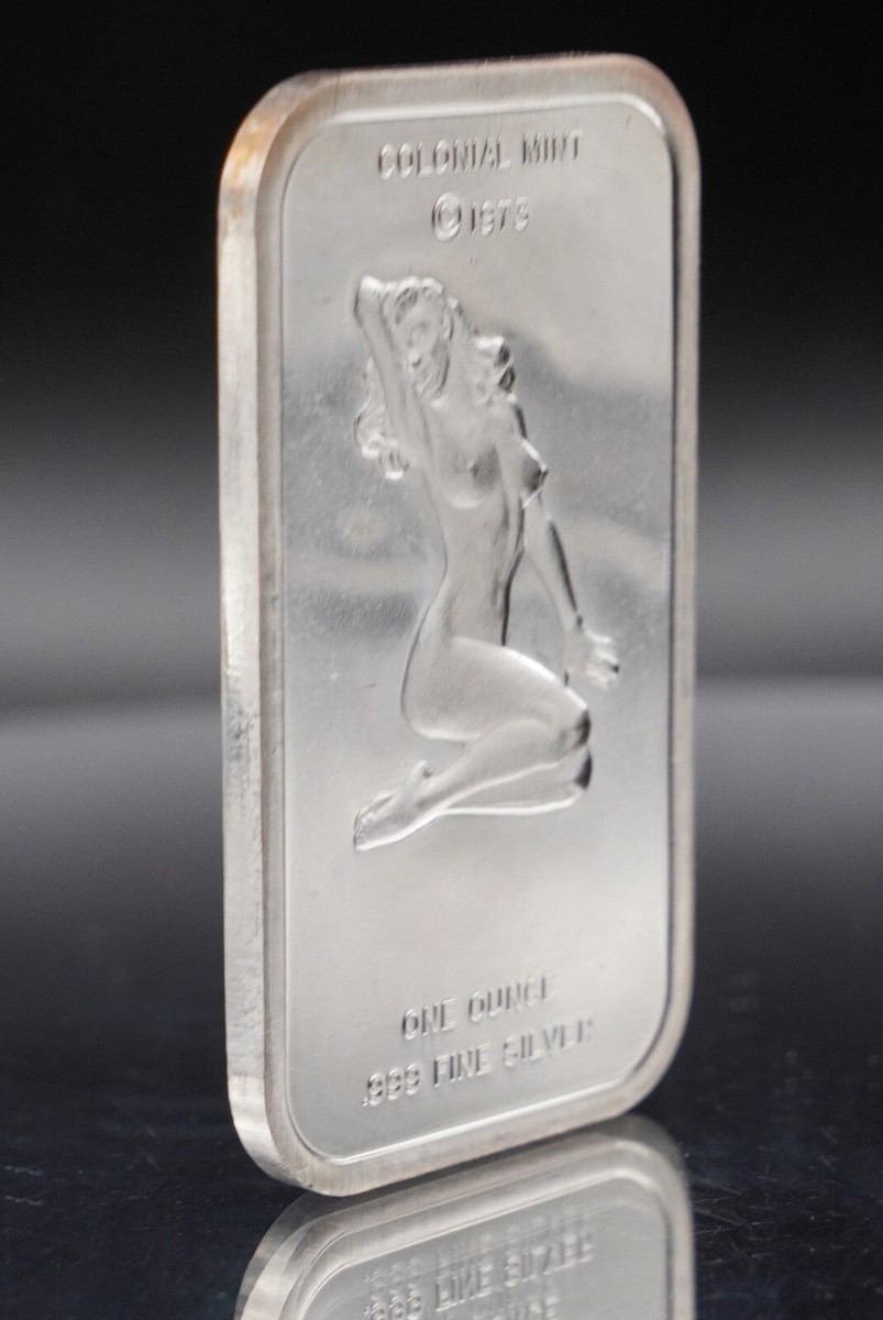 1973 Marilyn Monroe Colonial Mint #10232 Vintage 1oz 999 FINE