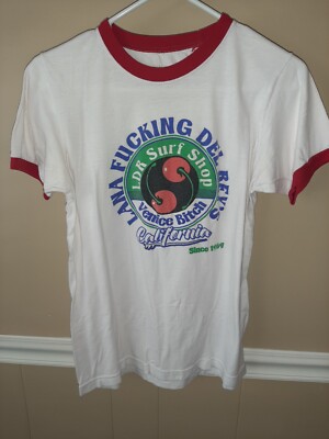 RARE HTF Official Lana Del Rey LDR SURF SHOP Venice B*tch Tee Top