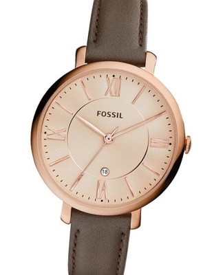 fossil rose gold strap
