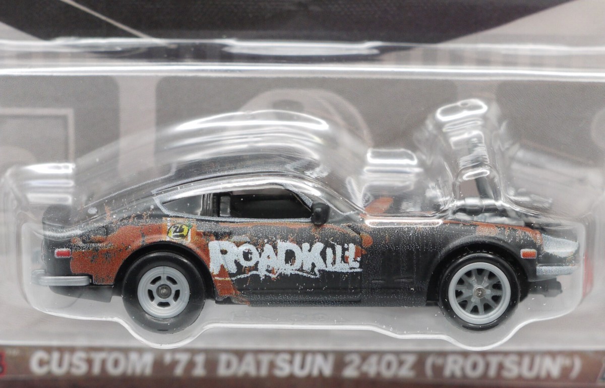激レア RLC限定 CUSTOM '71 DATSUN 240Z ROTSUN Hot Wheels Pop Culture Roadkill ROTSUN - Custom '71 Datsun