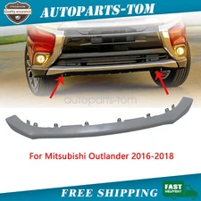 Fits 2016-2018 Mitsubishi Outlander Front Bumper Lower Valance Panel Assembly