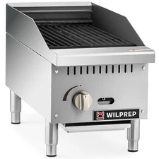 12/24/36/48'' Commercial Gas Grill Countertop Radiant Charbroiler NG & LPG CSA