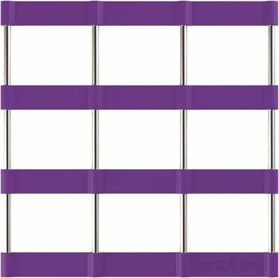 Bodum 2015 Bistro Untersetzer Violett aus Silikon Spülmaschinenfest