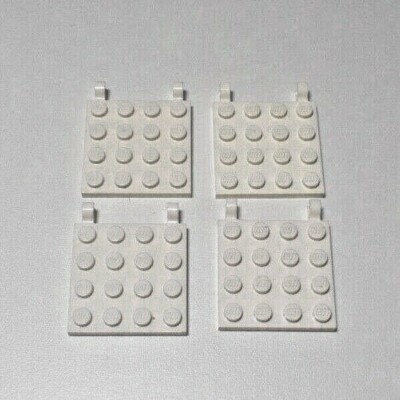 Lego 11399 Plate with Clips 4x4 Select Colour Pack of 4 | eBay