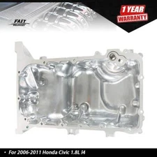 For Honda For Civic 2006-11 1.8L l4 Aluminum Engine Oil Pan Assembly 264-382