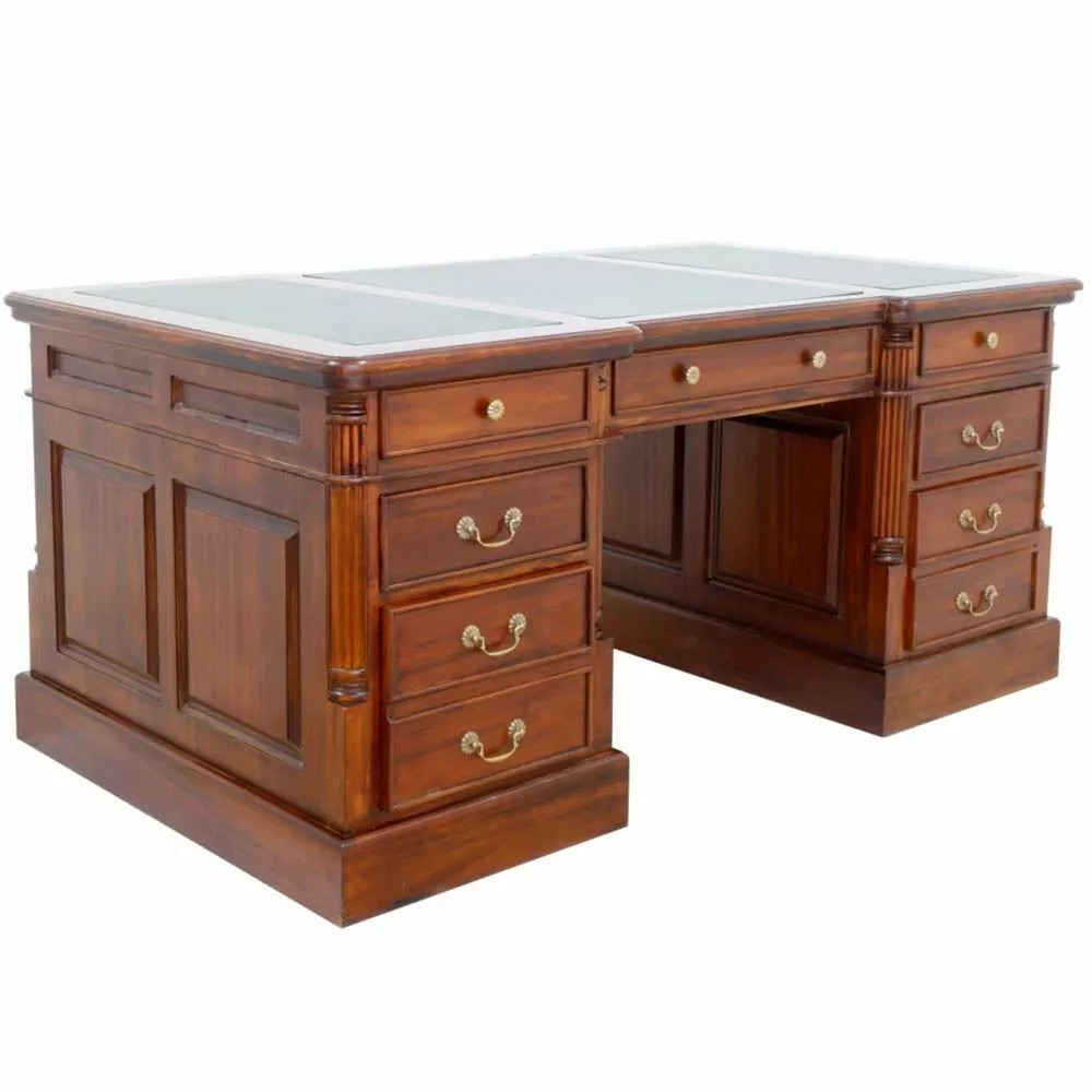 Solid mahogany desk deals