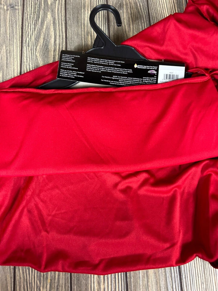 Divertido Accesorio Disfraz Halloween Capa Roja Clásico Mundial Unisex Talla Única Se Adapta a la mayoría Foto 4 de 4