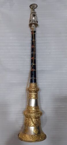 Tibet Blas Instrument (Gyaling Tibetan Monk Flute) - Picture 1 of 5