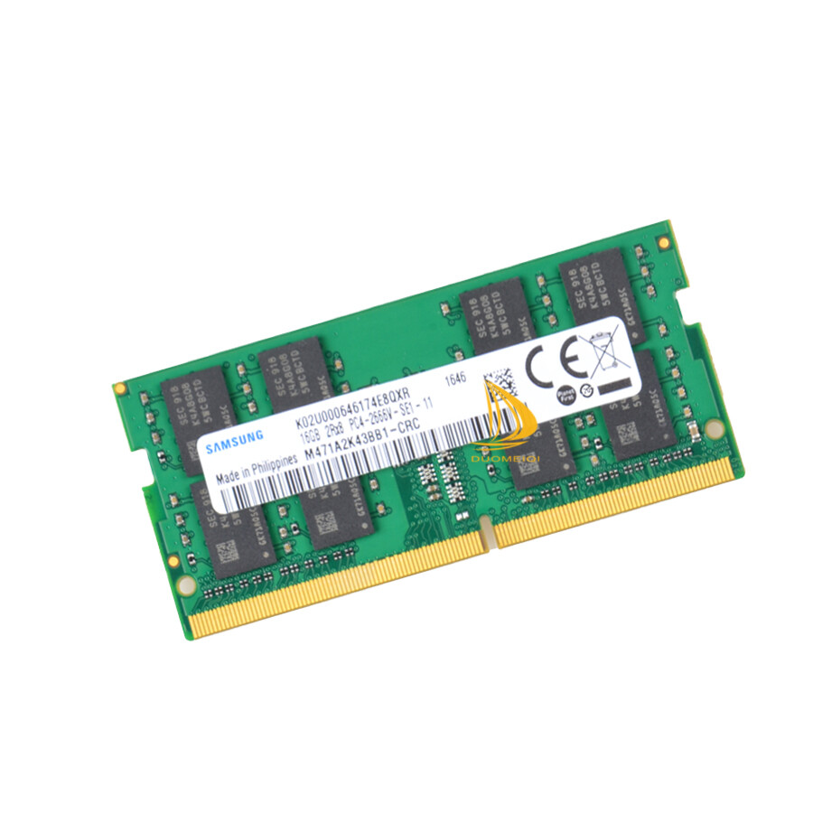 Samsung 16GB 2RX8 DDR4 2666V PC4-21300 SODIMM 260pin Laptop Memory