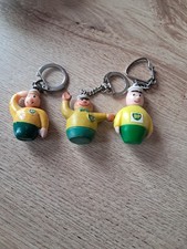 Lot De 3 Portes Clé Bourbon Bonhomme BP tous Différents Rare 