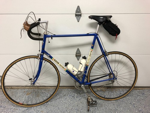 Gios Torino with Campagnolo and Dura-Ace components.