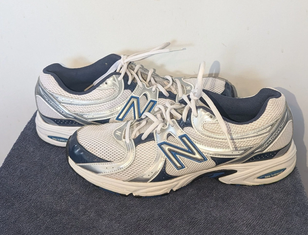 New Balance 470 MR470WSB Running Shoes Mens 13‎ 4E Extra Wide Silver Blue White New Balance 470 Sneakers for Men for sale | eBay main image 3
