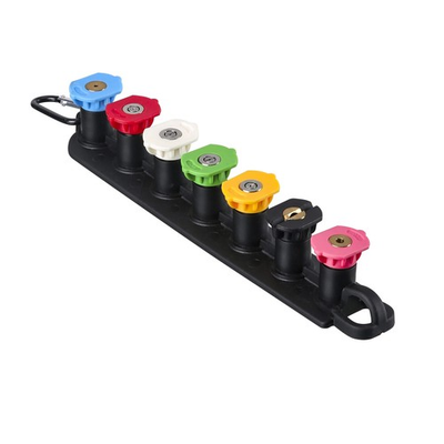 #ad RIDGE WASHER Pressure Washer Nozzle Tips Set with Holder 7 Spray Tips 1 4... $16.80