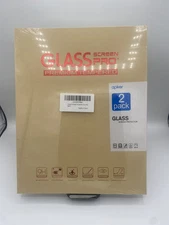 For iPad 10.2 inch 9th 8th Generation. 2 Pack Tempered Glass Screen Protector