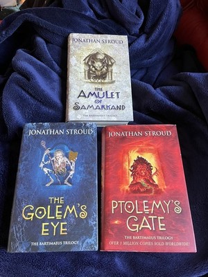 The Bartimaeus Trilogy Hardbacks Jonathan Stroud Doubleday 1st 2003/4/5