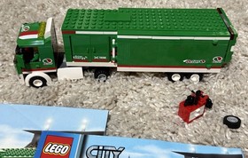 Lego City Grand Prix Truck Toy Building Set 60025