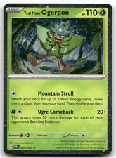 Teal Mask Ogerpon (Cosmos Holo) 024/167 carte varie e prodotti Pokemon quasi nuovi