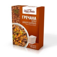 3 packs Groats 0.5 kg Svoya l nia buckwheat kernels selected 4x125 1500 g 