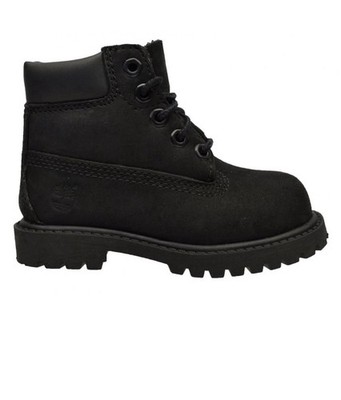 Timberland 6 Inch Premium Boots - Infant Black Size Uk 5 - Primaloft