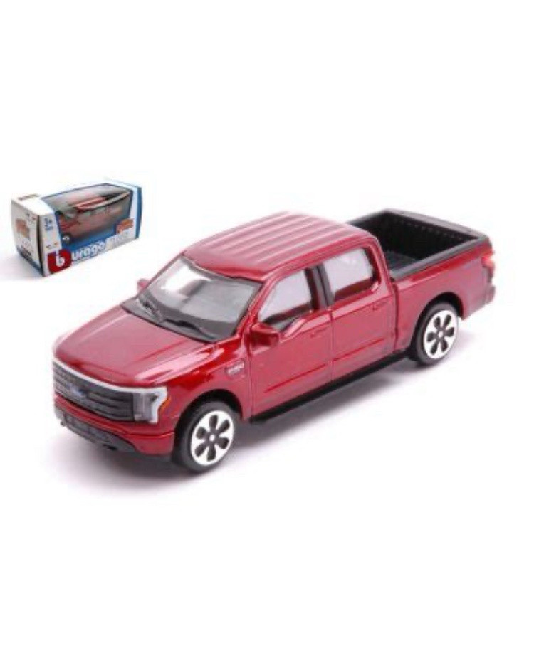 Nice 1/43 Ford F150 Lightning Red Burago Carmodel Termini Italy